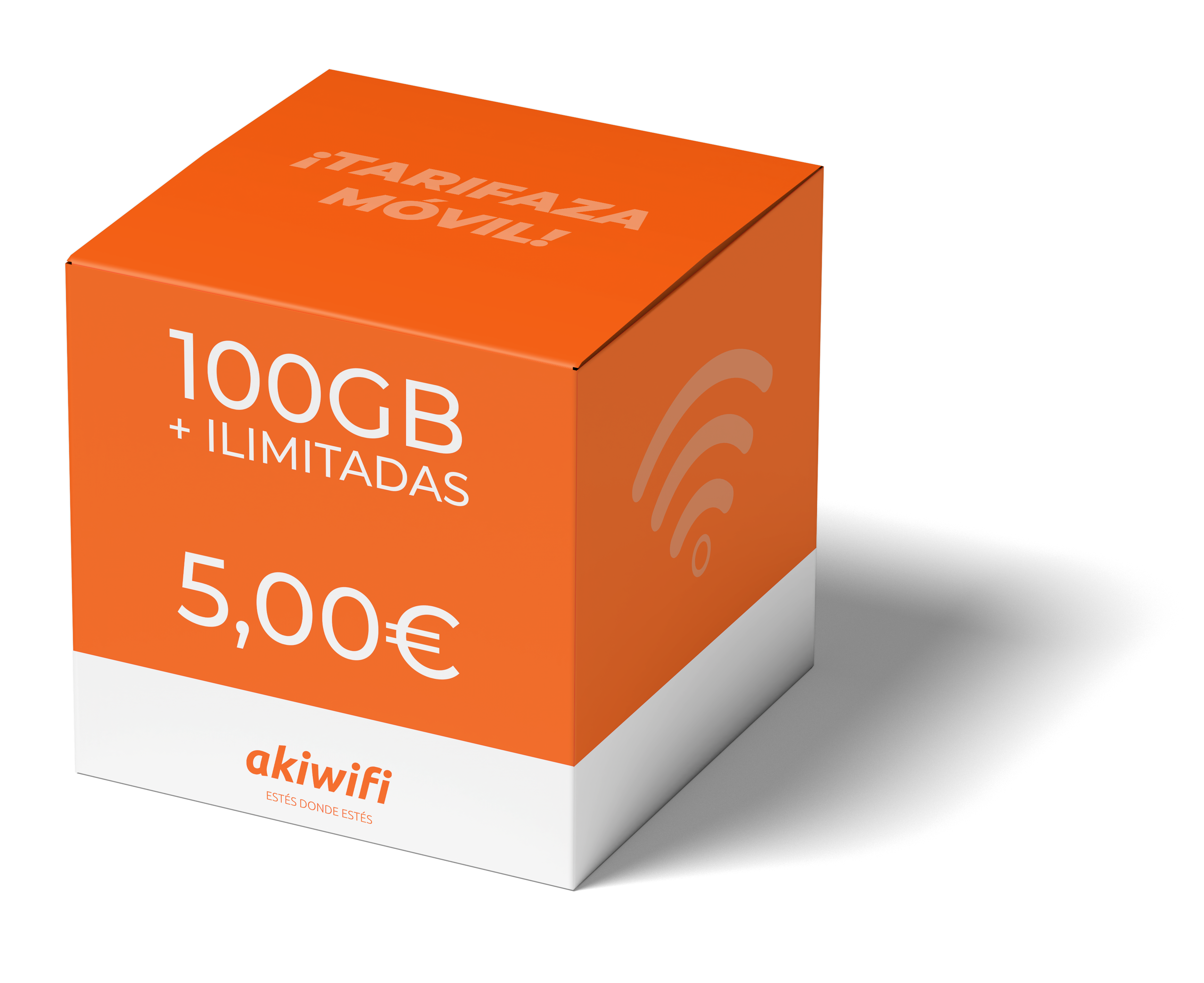 tarifa móvil akiwifi 130GB de datos con llamadas ilimitadas